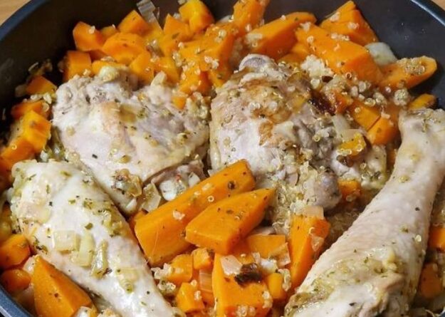 poulet quinoa pour diabetique