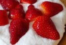 Génoise à la pistache et fraise